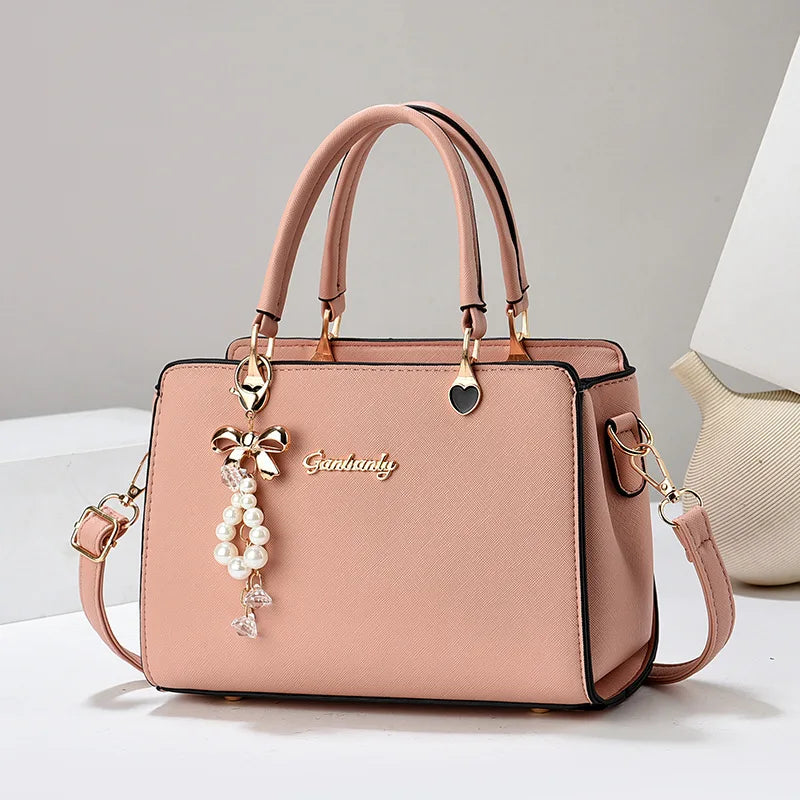 New Versatile Niche Women's Summer Handbag Fashionable Small Bucket Bag Crossbody Bag Soft Quality Bags