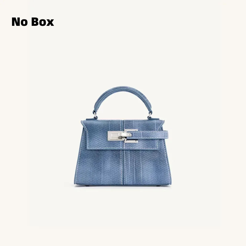 Brand Luxury Women's Handbags Fashion 2025 Trapezoidal Design Handbags Versatile Crossbody Small Square Bag High-end Women's Bag