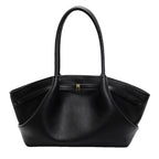 MOODS Lychee Pattern Underarm Shoulder Bags For Women Soft PU Leather Large Capacity Mini Tote Bag 2025 Luxury Designer Handbags