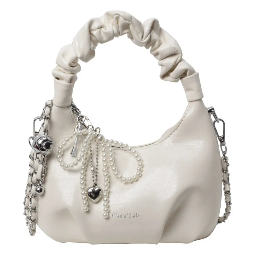 Fashion Rhinestone Bowknot Evening Bag Glitter Gold Silver Bow Chain Bag Clutch Bag for Women Female