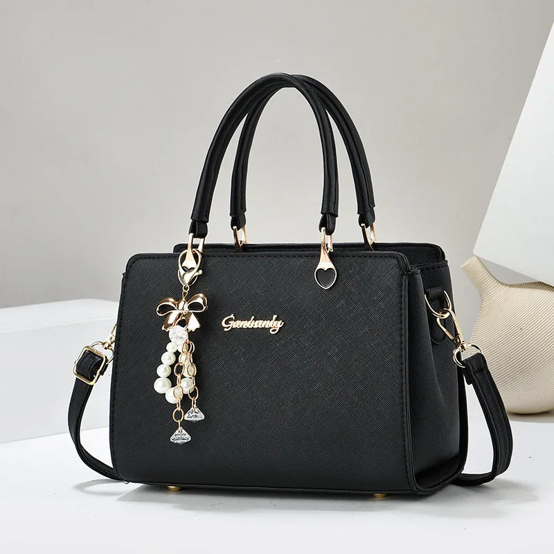 New Versatile Niche Women's Summer Handbag Fashionable Small Bucket Bag Crossbody Bag Soft Quality Bags