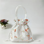 Fashion Rhinestone Bowknot Evening Bag Glitter Gold Silver Bow Chain Bag Clutch Bag for Women Female