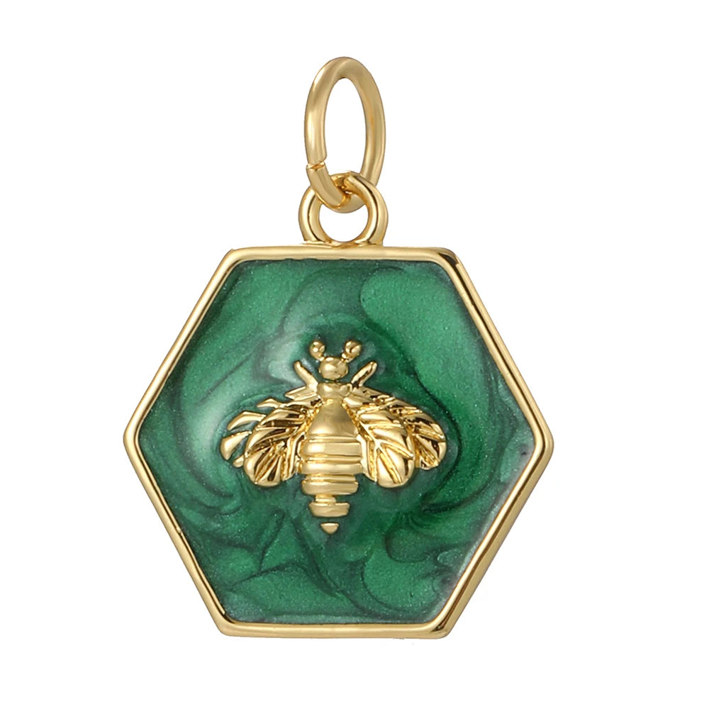 Cute Flower Butterfly Charms for Jewelry Making Supplies Animals Plants Gold Color Diy Earrings Necklace Bracelet High Quality
