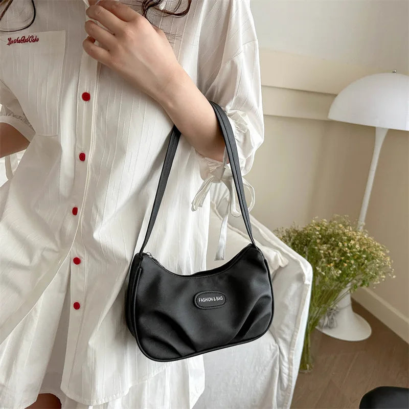 Spring and summer armpit bag, women's new collection, Instagram versatile fashion, niche handbag, high-end sense, shoulder bag,
