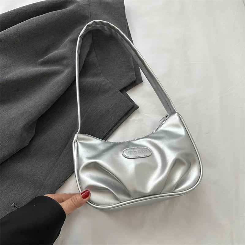 Spring and summer armpit bag, women's new collection, Instagram versatile fashion, niche handbag, high-end sense, shoulder bag,