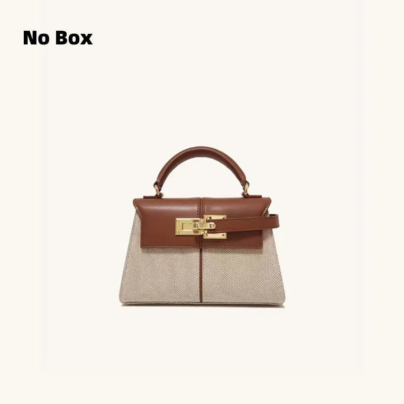 Brand Luxury Women's Handbags Fashion 2025 Trapezoidal Design Handbags Versatile Crossbody Small Square Bag High-end Women's Bag