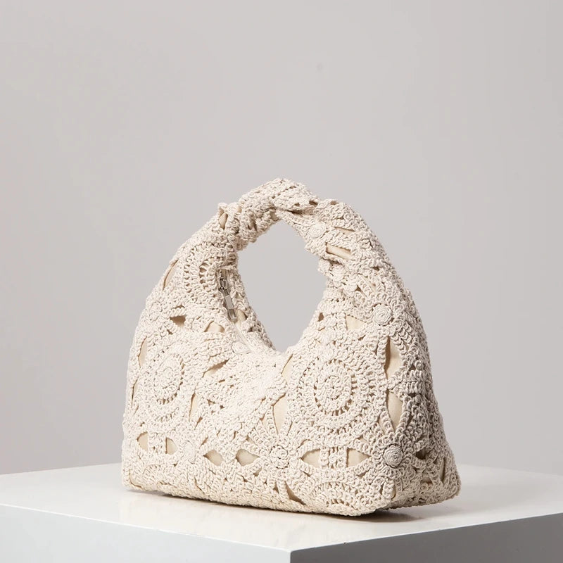New Boho Beach Bags for Women Wicker Bag Premiun Style Tote Bags for Ladies Vacaition Outfits Handmade Woven Beach Handbags