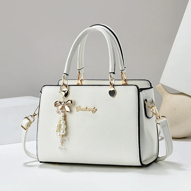 New Versatile Niche Women's Summer Handbag Fashionable Small Bucket Bag Crossbody Bag Soft Quality Bags