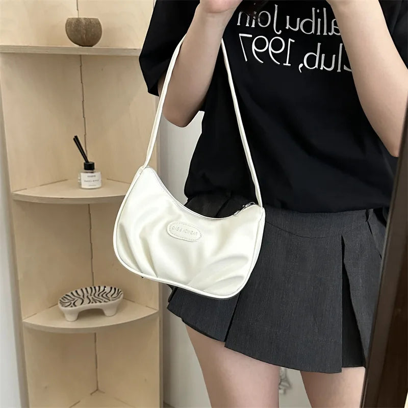 Spring and summer armpit bag, women's new collection, Instagram versatile fashion, niche handbag, high-end sense, shoulder bag,