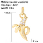 Cute Flower Butterfly Charms for Jewelry Making Supplies Animals Plants Gold Color Diy Earrings Necklace Bracelet High Quality