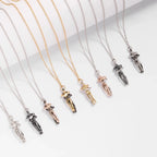 Hug Couples Pendant Necklace for Him and Her, The Tale of Two Lovers Jewelry, Affectionate Hug Necklaces Couple for Women Men