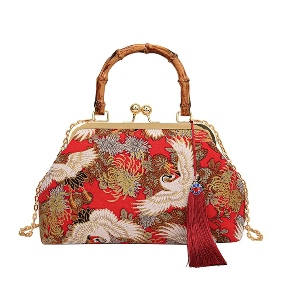Fashion Rhinestone Bowknot Evening Bag Glitter Gold Silver Bow Chain Bag Clutch Bag for Women Female